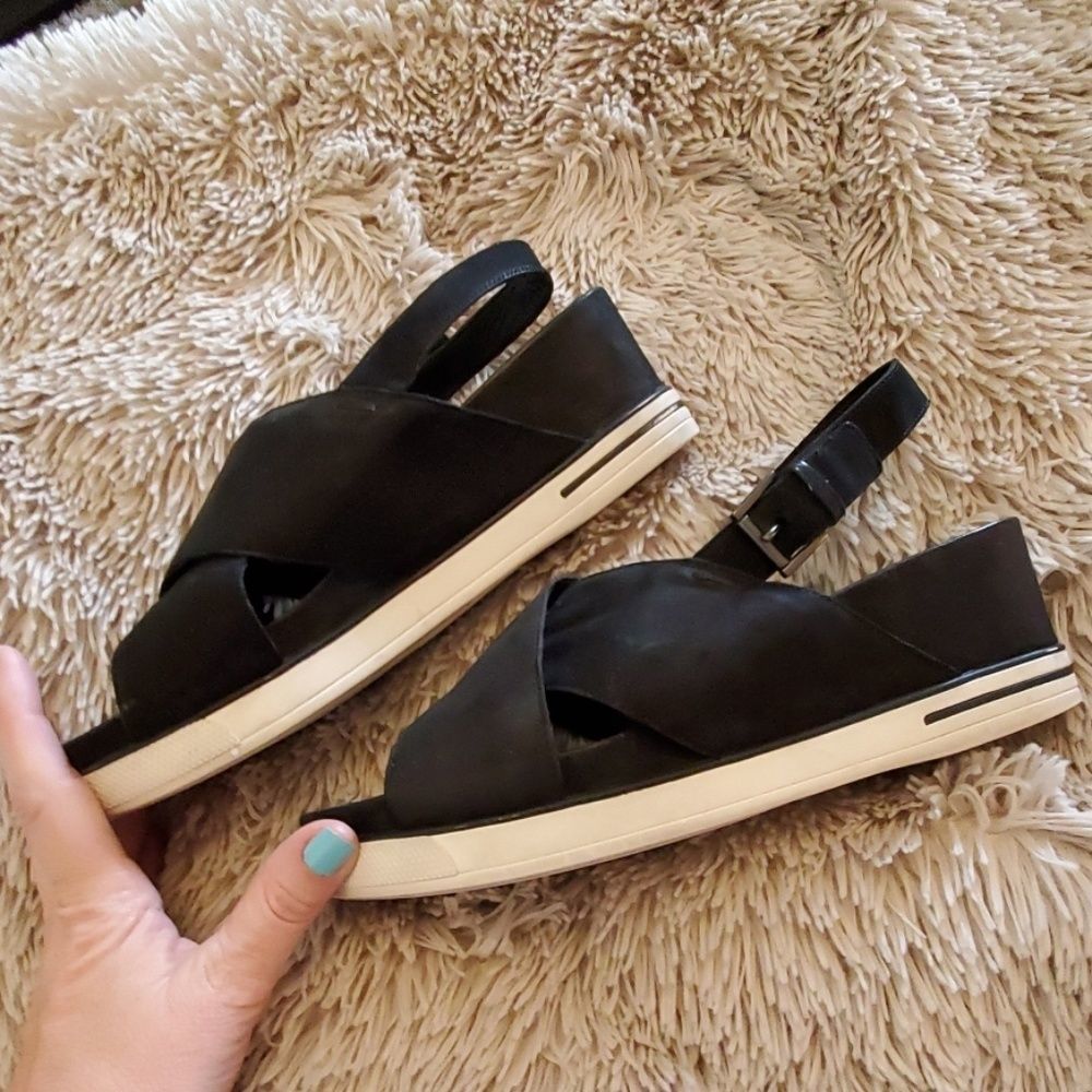 Eileen Fisher suede sandals - Picture 3 of 7